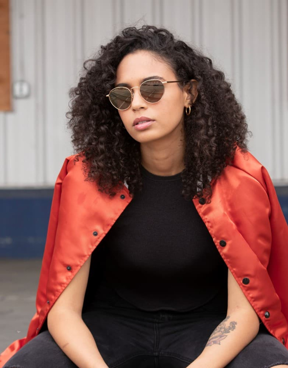 Serengeti Hamel - Gold - Polarised Drivers Gold - Sunglasses