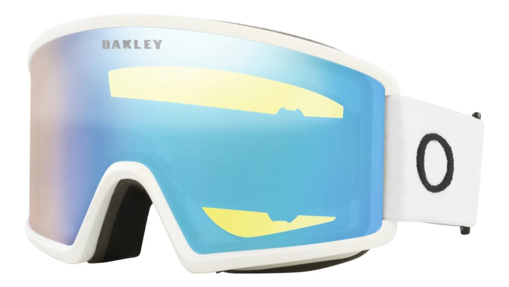 Oakley Target Line L - Matte White - Yellow - Sunglasses For Sport