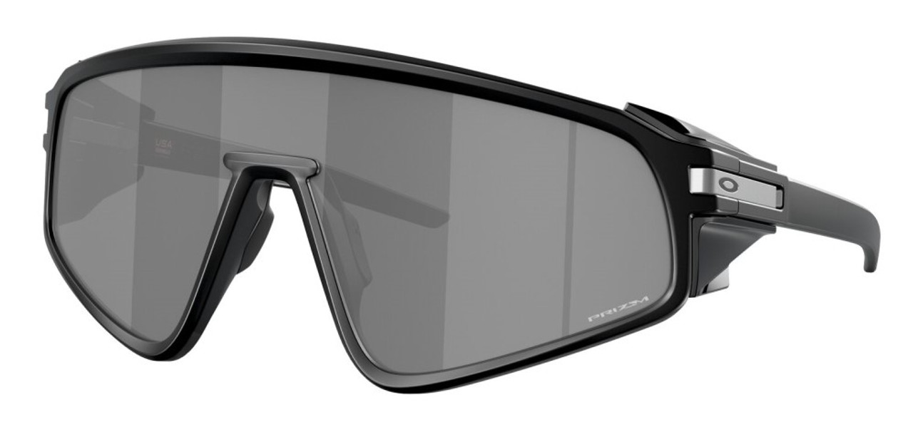 【新品】OAKLEY LATCH SQ - Matte Black Latch™ Square (Low Bridge Fit) Prizm Black Polarized Lenses