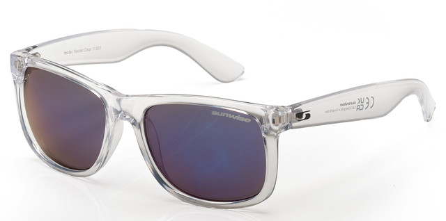 Sunwise Nectar Clear with Blue Platinum Lens