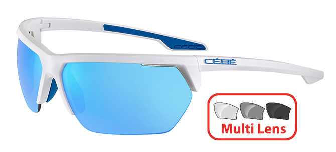CEBE Cinetik 2.0 (White-Blue) RX Prescription 3 Lens Set
