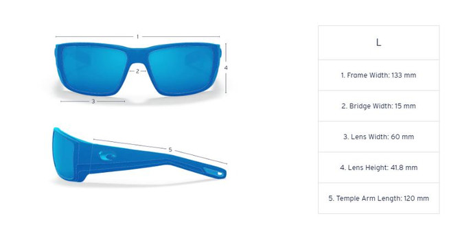 Costa Fantail Pro - size L - details