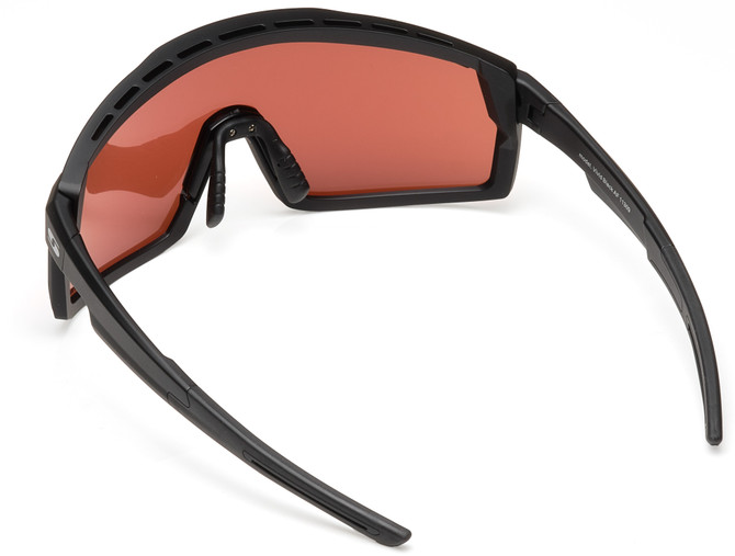 Sunwise Vivid Black with Cricket Lens and Anti Fog
