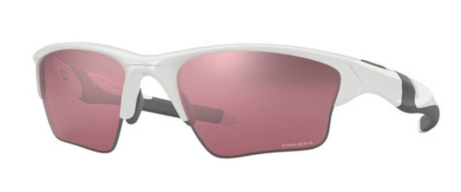Oakley Half Jacket 2.0 XL Golf Sunglasses - Polished White/Prizm Dark Golf