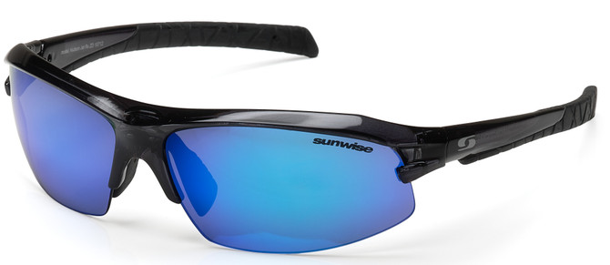 Sunwise Hudson Sports Sunglasses + RX Lens - Jet