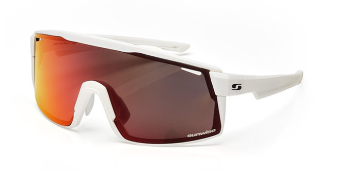 Sunwise Ultra White Cricket Sunglasses with Polarised Lens