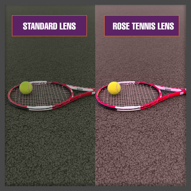 Sunwise Strike Black with Tennis Lens