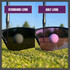 Sunwise Equinox Black with Golf Lens
