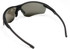 Sunwise Pace Black Cricket Sunglasses with Polarised Lens