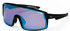 Sunwise Vivid Black Cricket Sunglasses with Anti Fog Lens