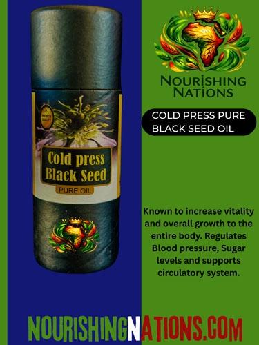 Cold Press Ethiopian 100 % Pure Black Seed Oil