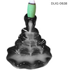 BLACK CERAMIC BACKFLOW INCENSE CONE BURNER