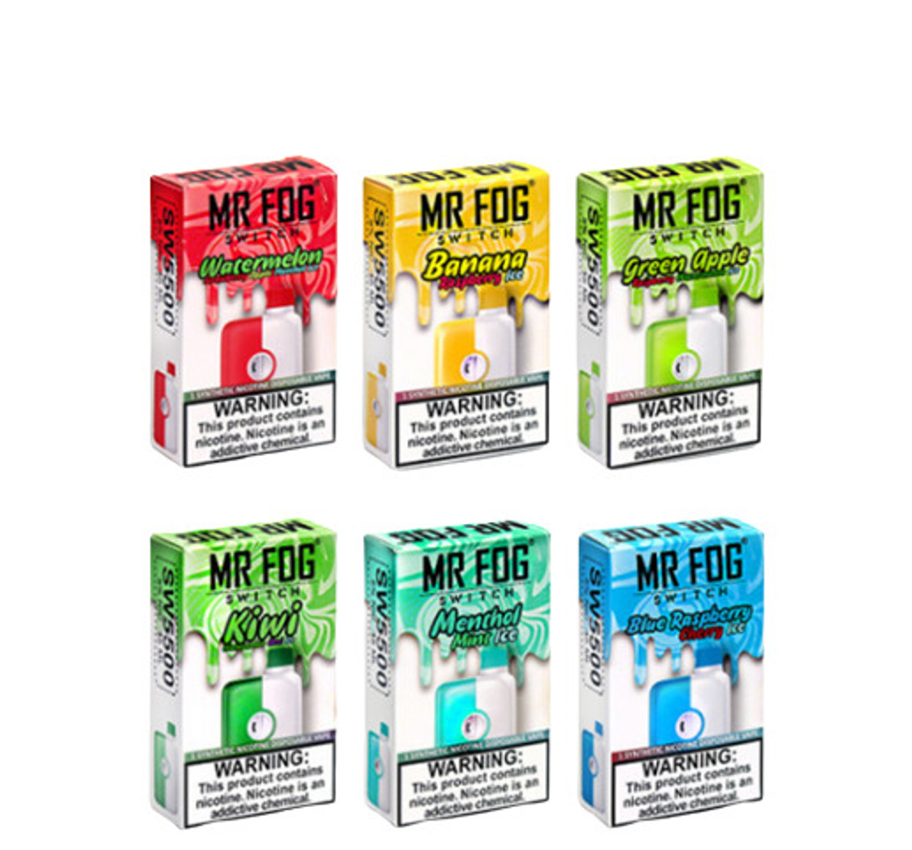 Mr. Fog Switch - Magic Cotton Grape Ice Disposable Vape – DRAGON VAPE