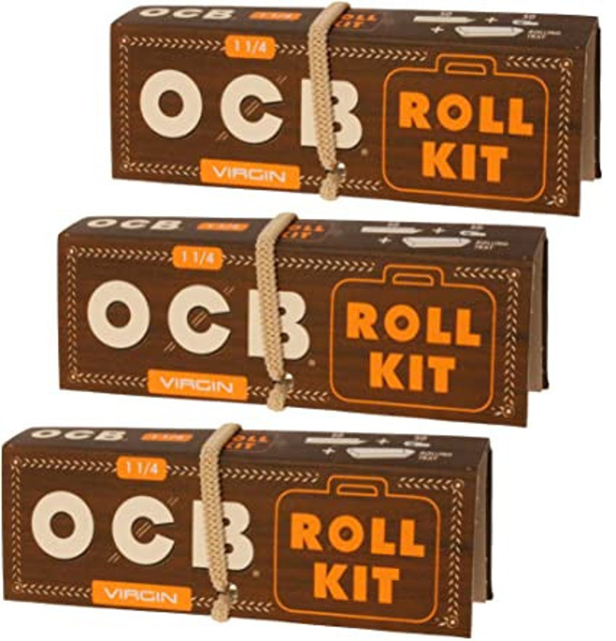 OCB Rolls Virgin Unbleached