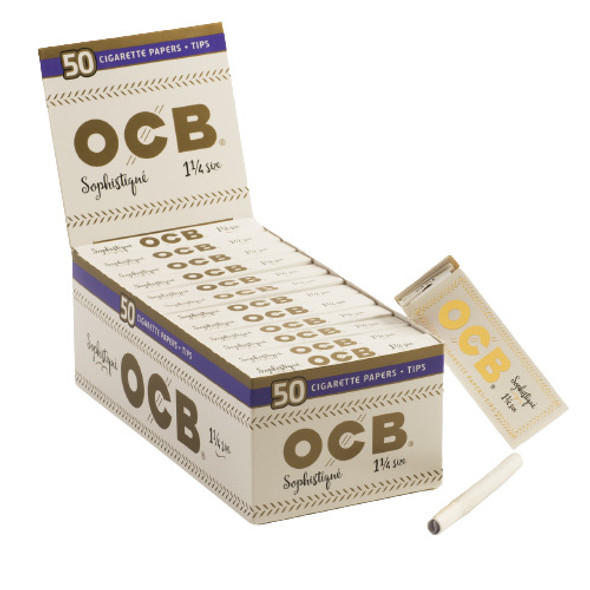  OCB SOPHISTIQUE ROLLING PAPERS + TIPS 24 CT 