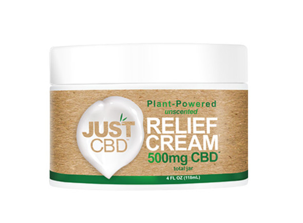 JUST CBD EXTRA STRENGTH RELIEF CREAM TUB 500MG