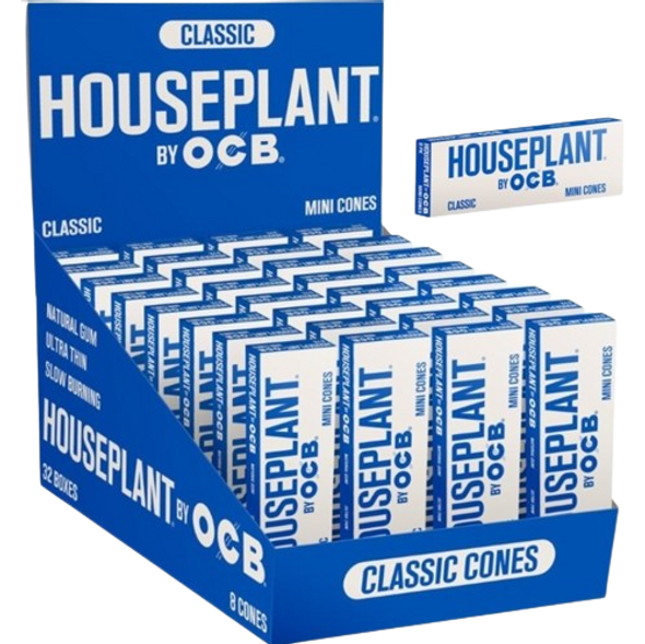 HOUSEPLANT BY OCB CLASSIC CONES 32/CT DISPLAY