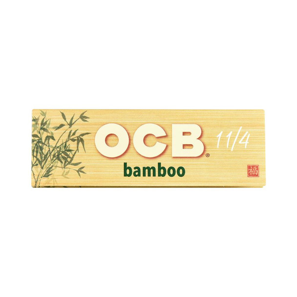 OCB 1/4 UNBLEACHED BAMBOO ROLLING PAPER