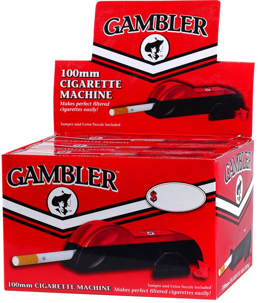 GAMBLER 100MM CIGARETTE MACHINE INJECTOR - 6CT