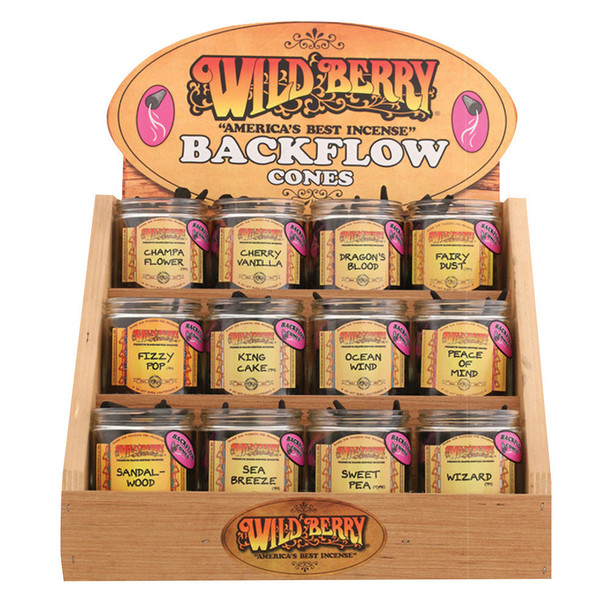 WILDBERRY WildBerry Backflow Cone Incense - 25 Pack 