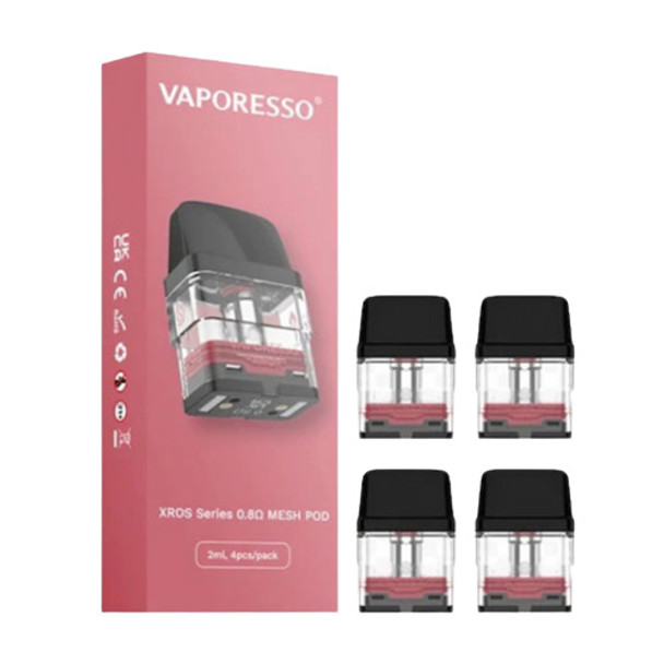 VAPORESSO XROS 2ml PODS 4CT/PK