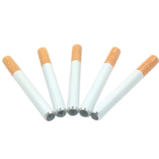  METAL CIGARETTE ONE HITTER BATS 100ct/PK 