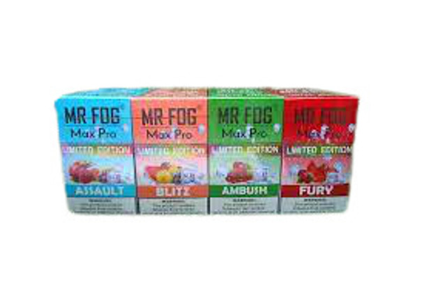 MR FOG MAX PRO MESH - LIMITED EDITION DISPOSABLE 2000 PUFF - PACK OF 10