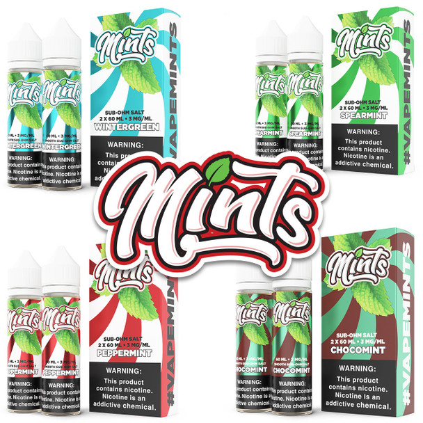 VERDICT VAPORS MINTS E-LIQUID TWIN PACK 2X60ML