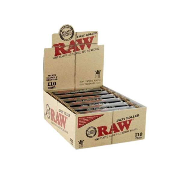  RAW 2-WAY ROLLER 110MM KING SIZE 12CT/BOX 