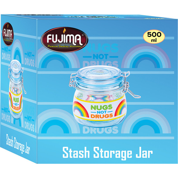  FUJIMA 500ML GLASS JAR 1 CT. 