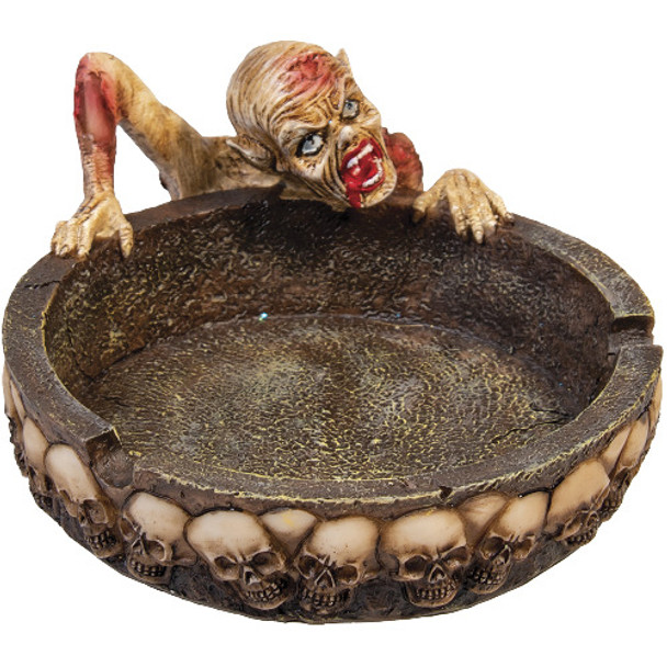  ZOMBIE POLYSTONE ASH TRAY 