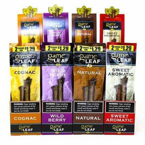 GAME LEAF CIGARILLOS 2 FOR 1.29