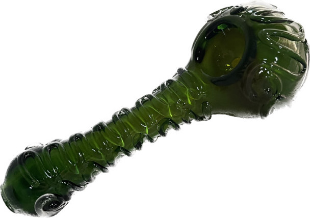  5" GREEN MARBLE HAND PIPE 