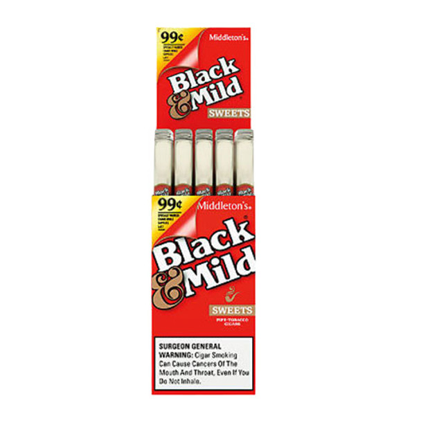 BLACK & MILD BLACK AND MILD CIGARS 1CT/25PK (PRE-PRICED $0.99)