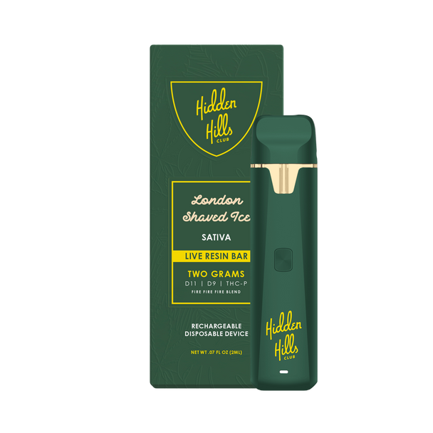 HIDDEN HILLS LIVE RESIN FIRE BLEND 2G DISPOSABLE VAPE 5CT/PK