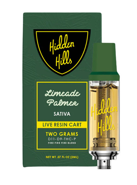  HIDDEN HILLS LIVE RESIN FIRE BLEND 2G CARTRIDGE 1CT 