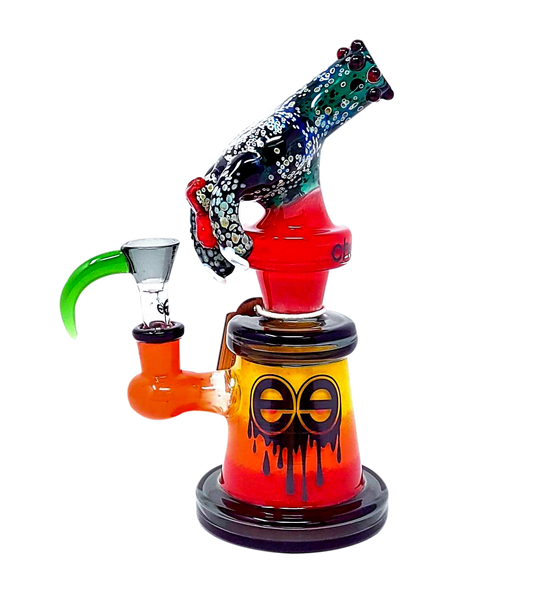 CHEECH 8" ZOMBIE HAND RIG W/ 14MM BOWL