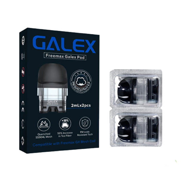 FREEMAX GALEX 2ML REFILLABLE REPLACEMENT POD 2PC/PK