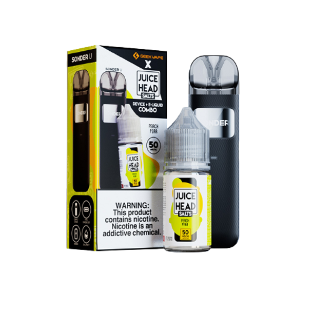 GEEK VAPE SONDER U X JUICE HEAD 50MG SALTS STARTER KIT