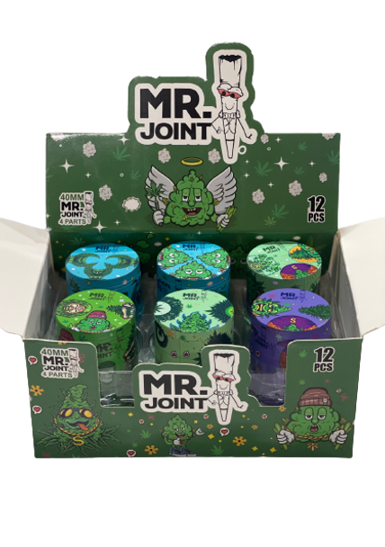 MR. JOINT 4 PIECE GRINDER DISPLAY ASST. DESIGNS