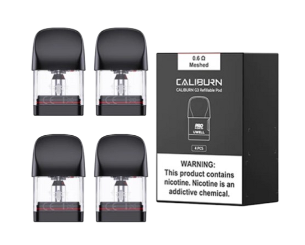 UWELL CALIBURN G3 POD 2.5ML 4CT/PK