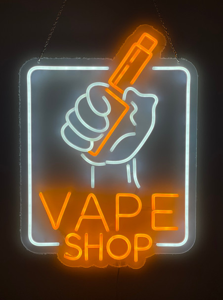 VAPE SHOP LED SIGNS W/REMOTE CONTROL