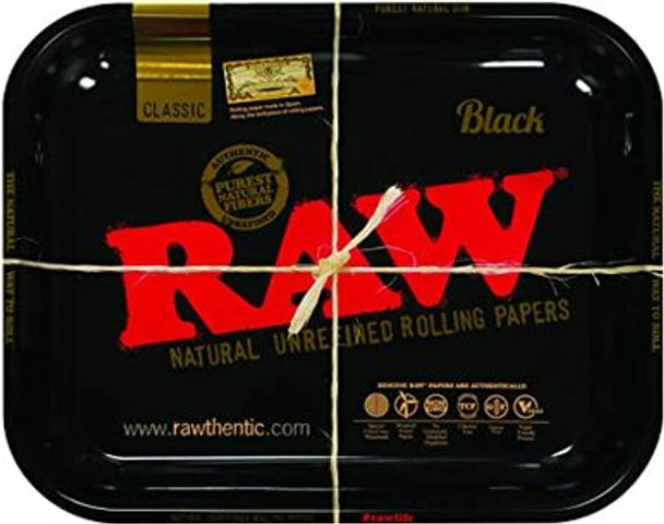 RAW ROLLING METAL TRAYS (BLACK)
