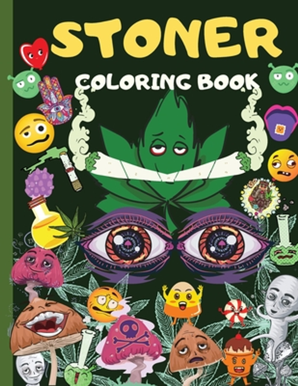 Stoner Coloring Book: For Adults (Paperback)