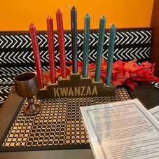 Kwanzaa Kinara Set