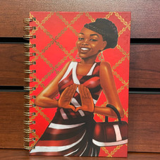 Red and White Journal