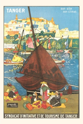 Vintage Journal Tangier Travel Poster (PB) (2021)
