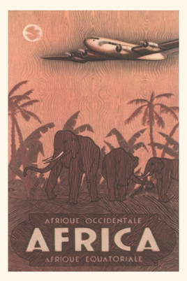 Vintage Journal Travel Africa Travel Poster (PB) (2021)