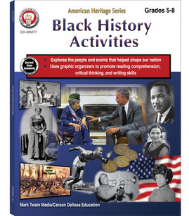 Black History Activities Workbook, Grades 5 - 8: American Heritage Series (PB) (2023)