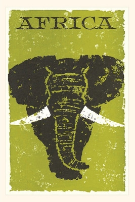 Vintage Journal Africa, Elephant Travel Poster (PB) (2021)
